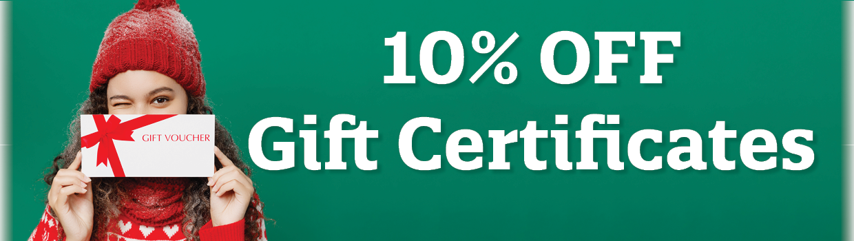 10% Gift Certificates